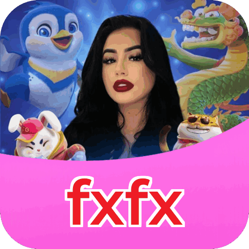 Interface do aplicativo fxfx mostrando jogos disponíveis no iOS e Android